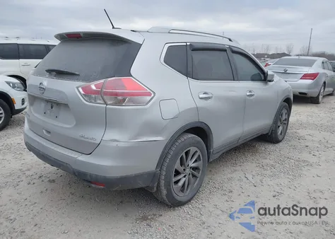 2015 Nissan Rogue Sl from USA, damaged, VIN 5N1AT2MV0FC842840